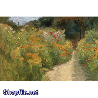 Tranh sơn dầu hoa hướng dương nỡ rộ